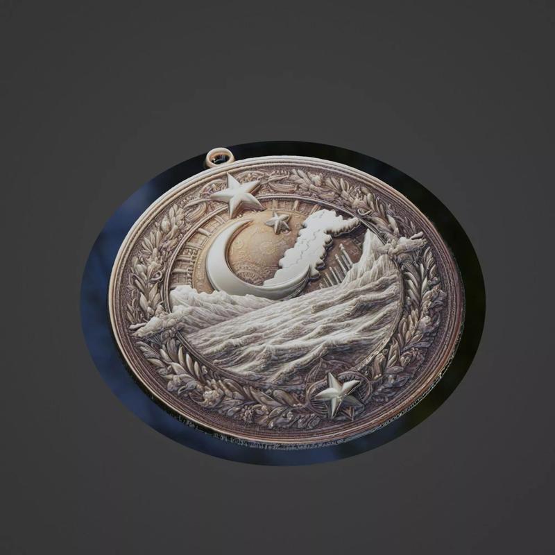 Pakistan Country Medallion