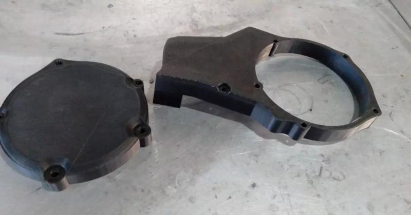 engine covers plus crankcase covers Yamaha DT 175 and 125