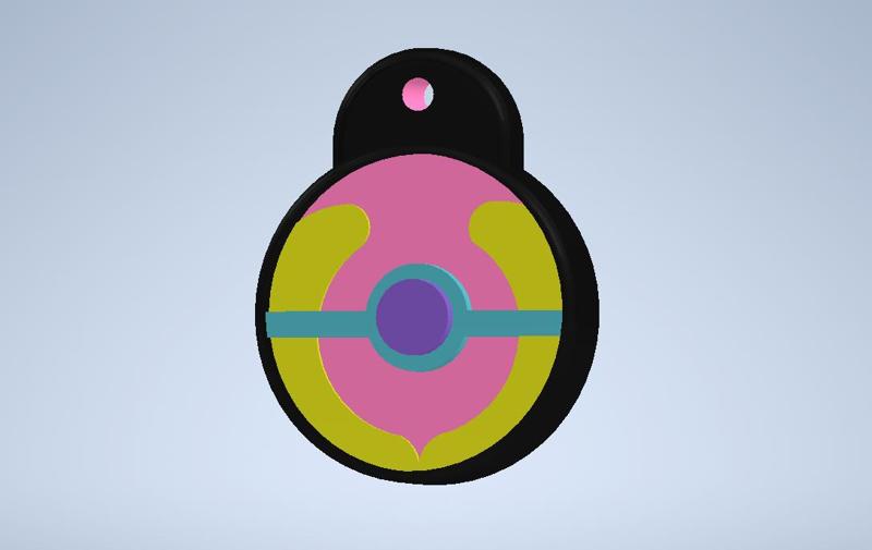 Pokemon Healball Keychain V1