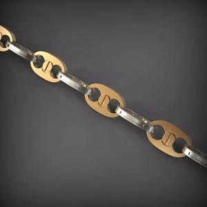 Designer Unique Unisex Cuban Chain With 3DM STL OBJ FBX Files