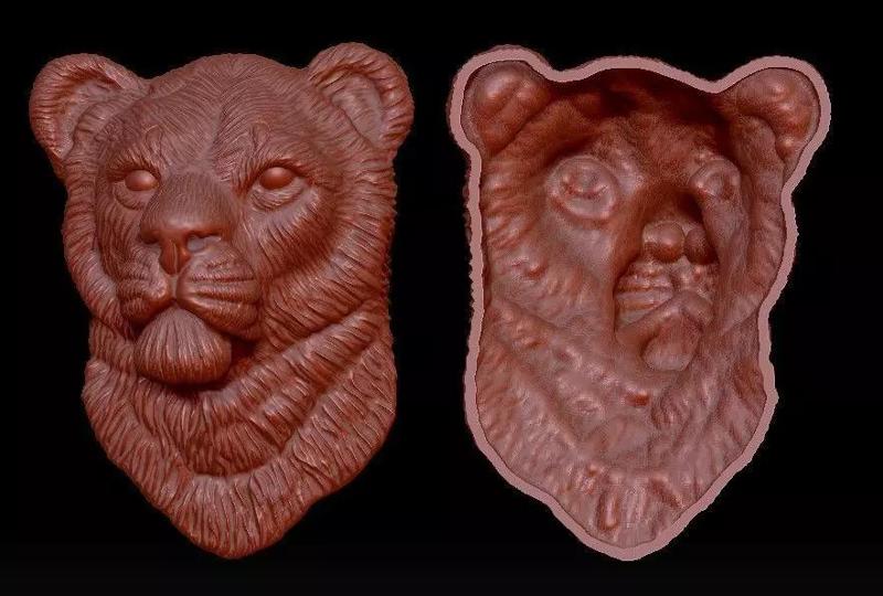 Lion Head Pendant