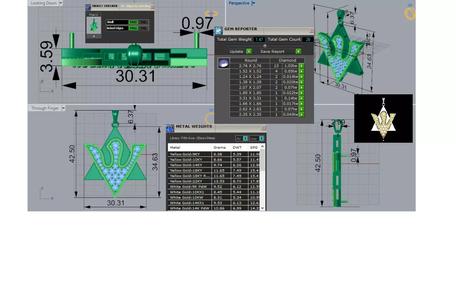 stl 3dm Pendant  a Symbol of Love and Shining Protection jp0323