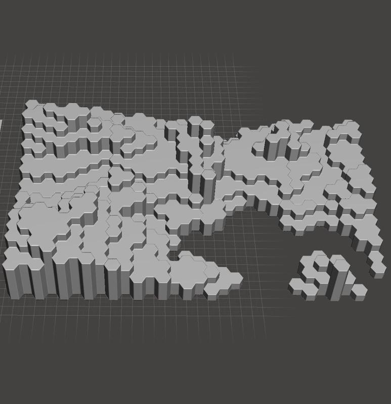 BATTLETECH TERRAIN NEOPRENE LEGENDARY BATTLEMATS MISERY