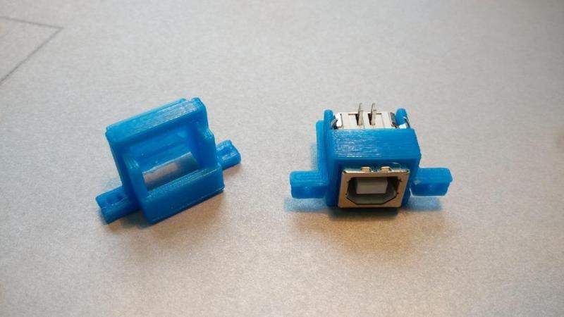 USB female plug type B support