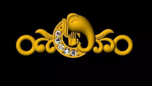 Ganesh bracelet 3dm file
