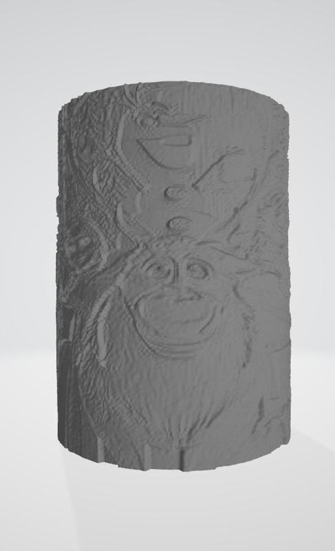 Nightlight litho snow queen/frozen