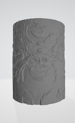 Nightlight litho snow queen/frozen