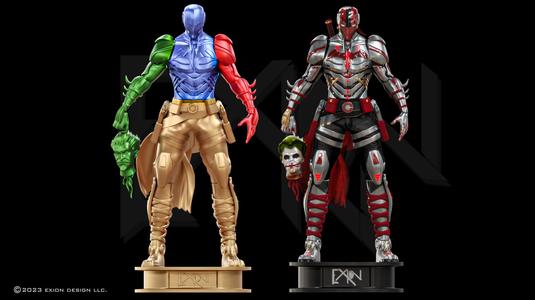 DC Red Hood Red Ronin Figure STL FILE