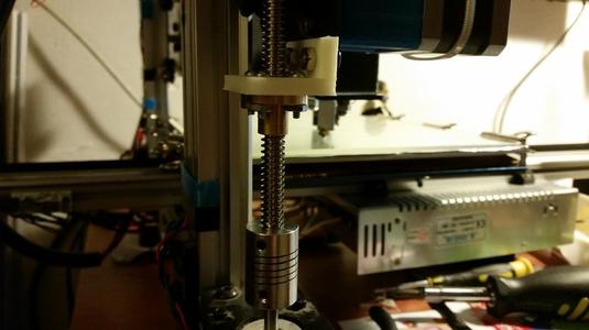 Ord bot Z axis holder for 8mm trapezoidal lead screw