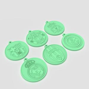 FOOTBALL CLUB KEYCHAIN SET