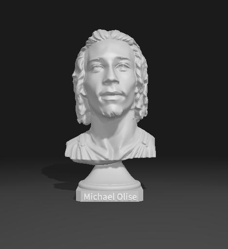 Michael Olise - Premium Statue