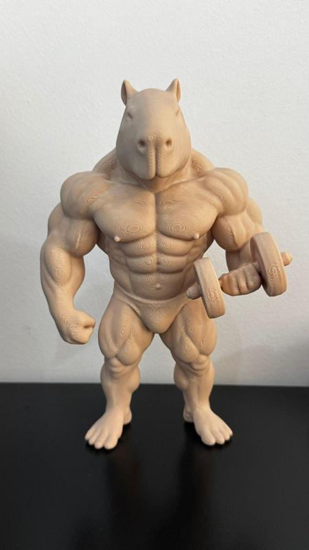 Capivara Bodybuilder Muscle