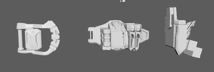 kamenrider ex-aid 3D model