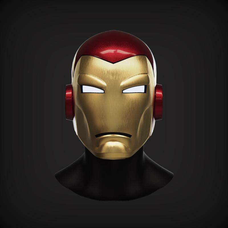 PPC | Ironman 2008 Game Helmet | 3D Printable | STL Files
