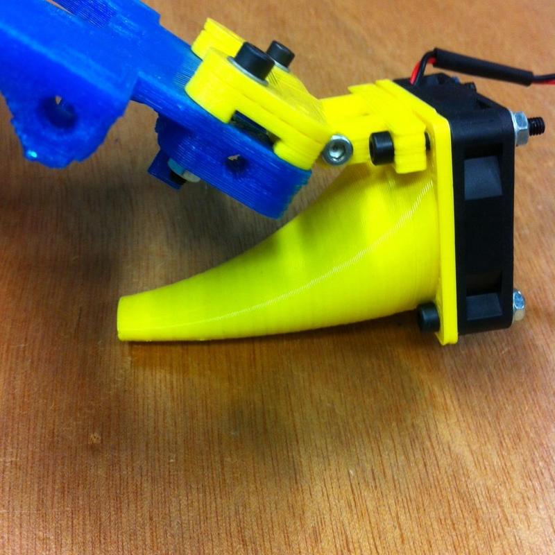 The elephant - Fan Duct & Mount for prusa i2 x-carriage