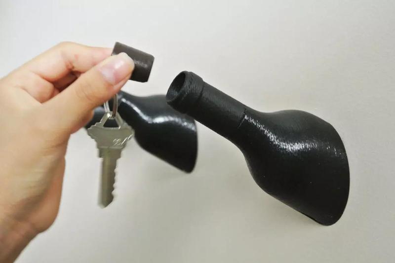 Wine Bottle Shaped Hook