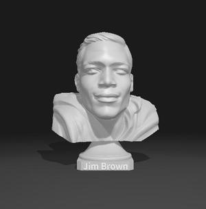 Jim Brown - Premium Statue