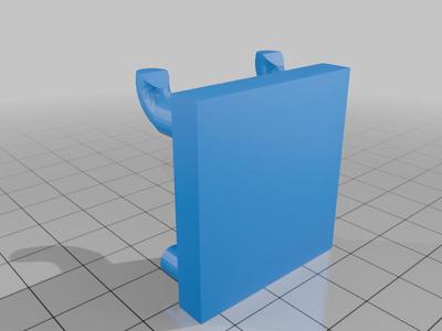 1 inch Pegboard Template Components