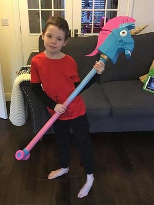 Fortnite Rainbow Smash Axe - Modified Head