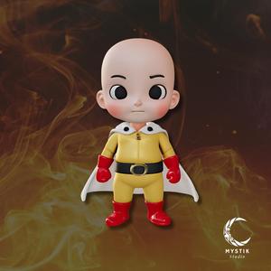 Saitama Chibi - One Punch Man in its most epic version