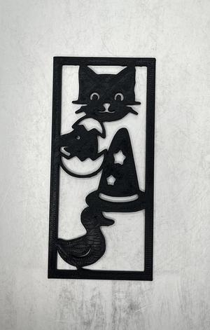 Cat Duck Wizard Dragon Hatchling Stacked Bookmark