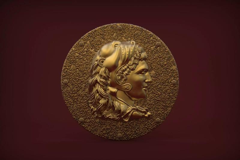Alexander the Great Lion Helm Coin