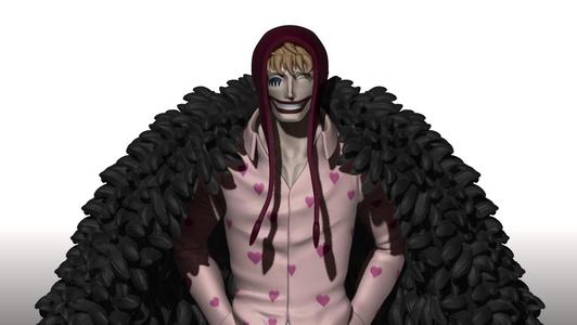 DONQUIXOTE ROSINANTE - CORAZON - KID LAW - ONEPIECE