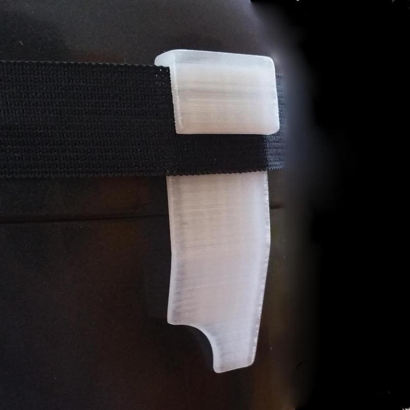 Eye cover with gap for nose / Augenblende mit Aussparung für die Nase