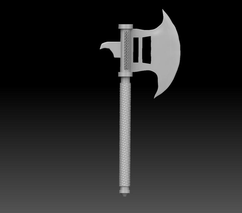 Fantasy War Axe