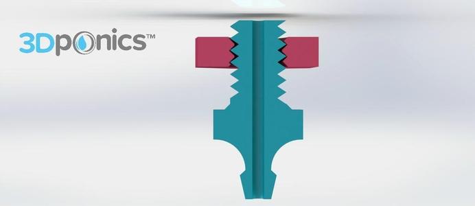 Drip Emitter V1 (Bolt) - 3Dponics Emitters & Plugs