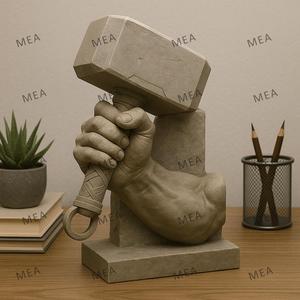 Mjolnir Thor Hammer in Hand