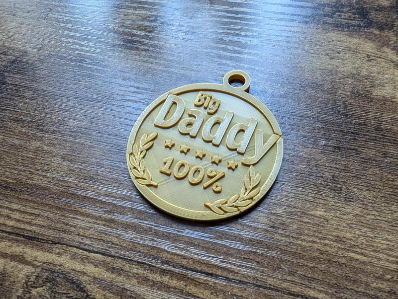 🏅 "Big Daddy, 100%" Medal 🏅