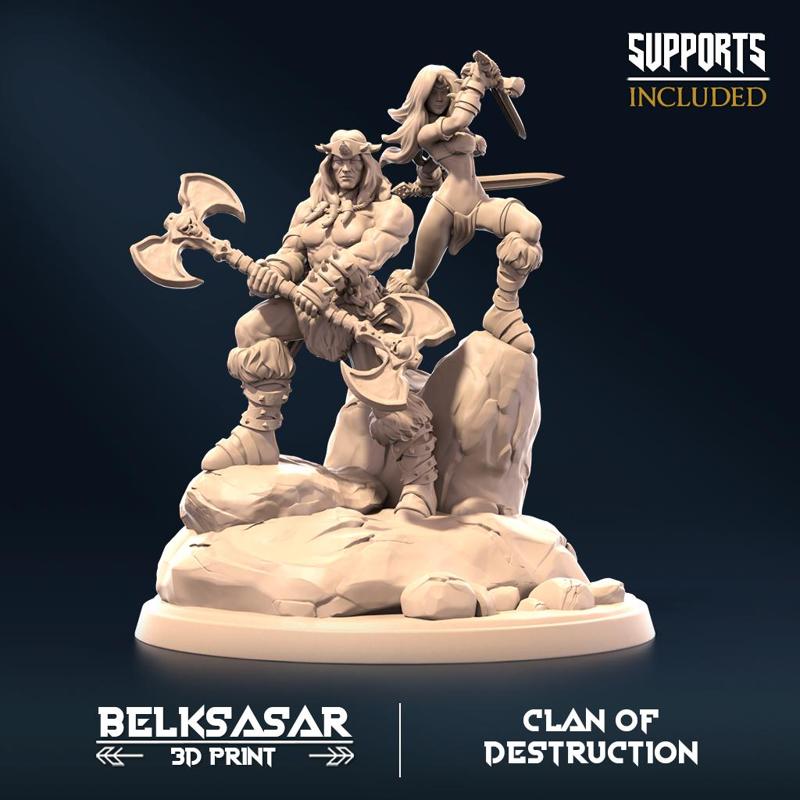 Kolngan And Anya Clanmastgers