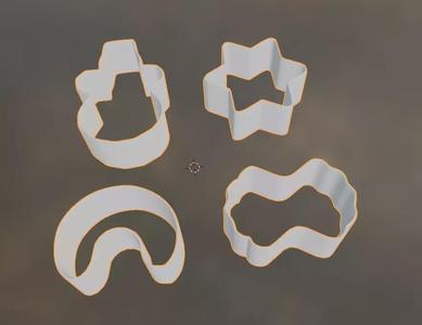 Christmas Cookie Forms