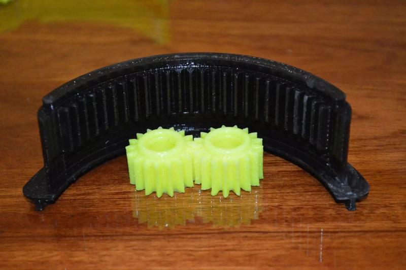 Gear and crescent trapeze janitor Mercedes