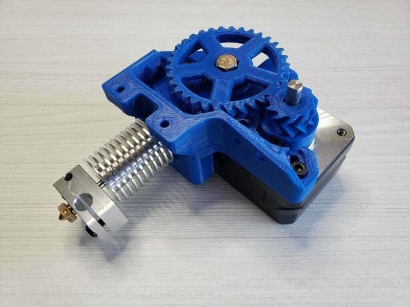 [Remix] Dasaki Compact 1:3 Geared Extruder for Prusa i3 (MK7 drive gear)