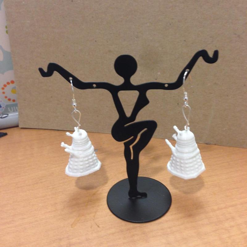 Dalek Earrings