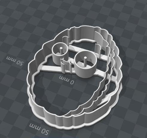 Wall Nut from Plants vs Zombies Cookie Cutter