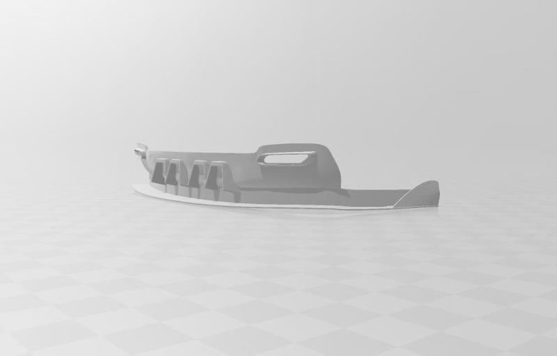 custom f34 rear diffuser by Liligadget3d