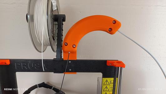 PTFE TUBE SUPPORT & GUIDANCE for MK3 & filament dryer