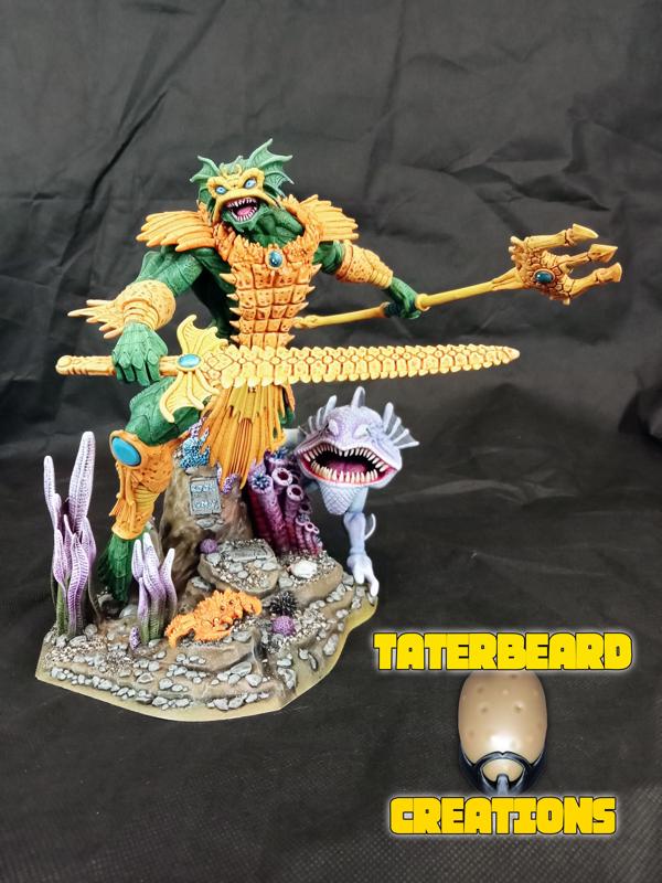 Mer-Man Statue 215mm Tall!!!