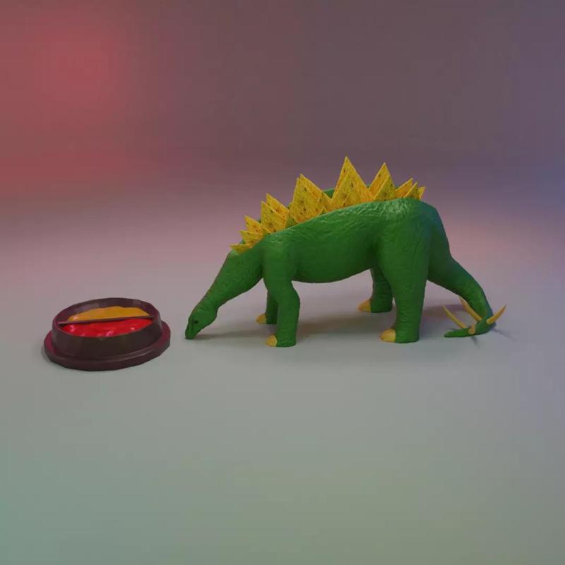 Nachosaurus toy dinosaur