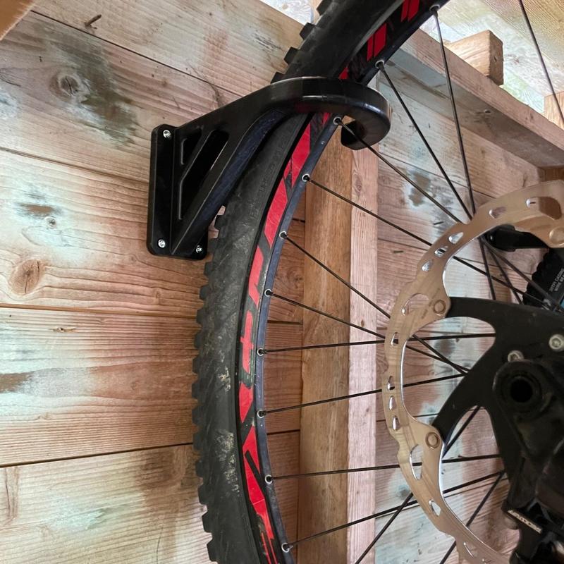 Bike wall hanger