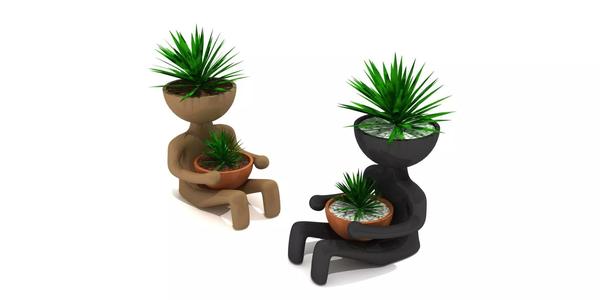 3d Print Man Flower Pot