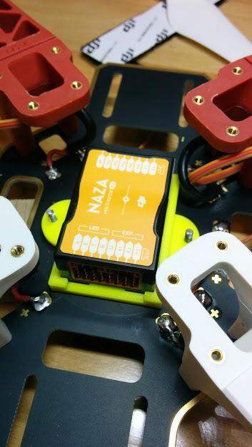 NAZA_M V2 mount for DJI F450