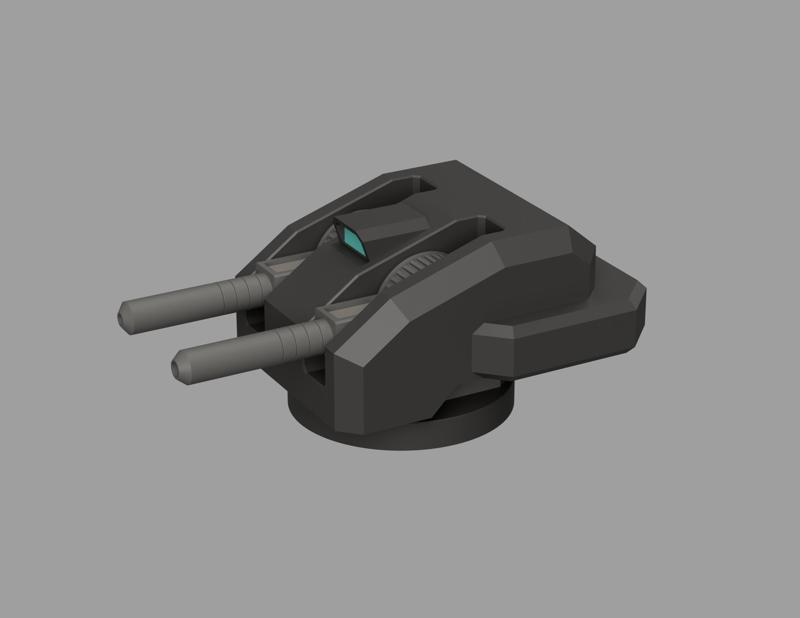 Addon: M870 Rampart for UNSC Starships (Halo Fleet Battles Redux)