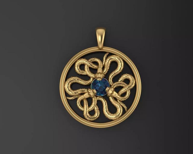 Snake pendant