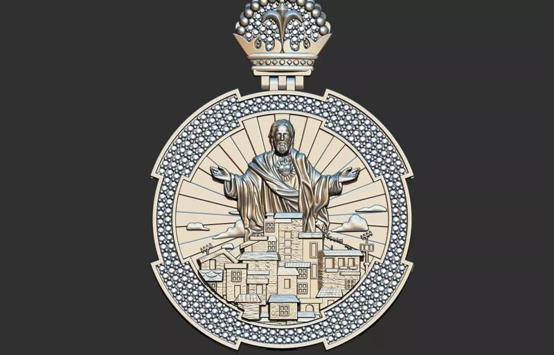 Favela Jesus Cristo Medal