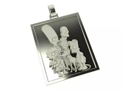 SIMPSON FAMILY PENDANT