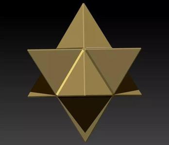 Merkabah star of david pendant